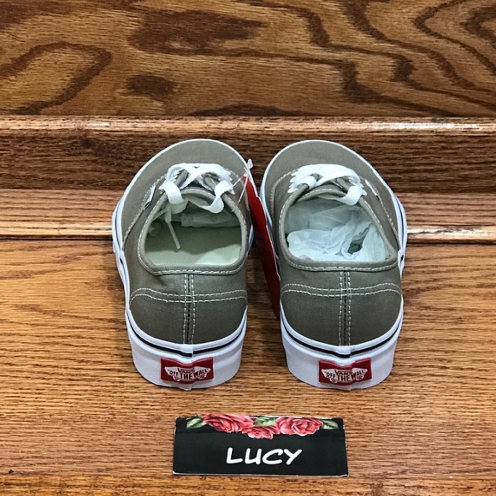Vans Authentic Desert Taupe True White Shoes - Picture 4 of 9